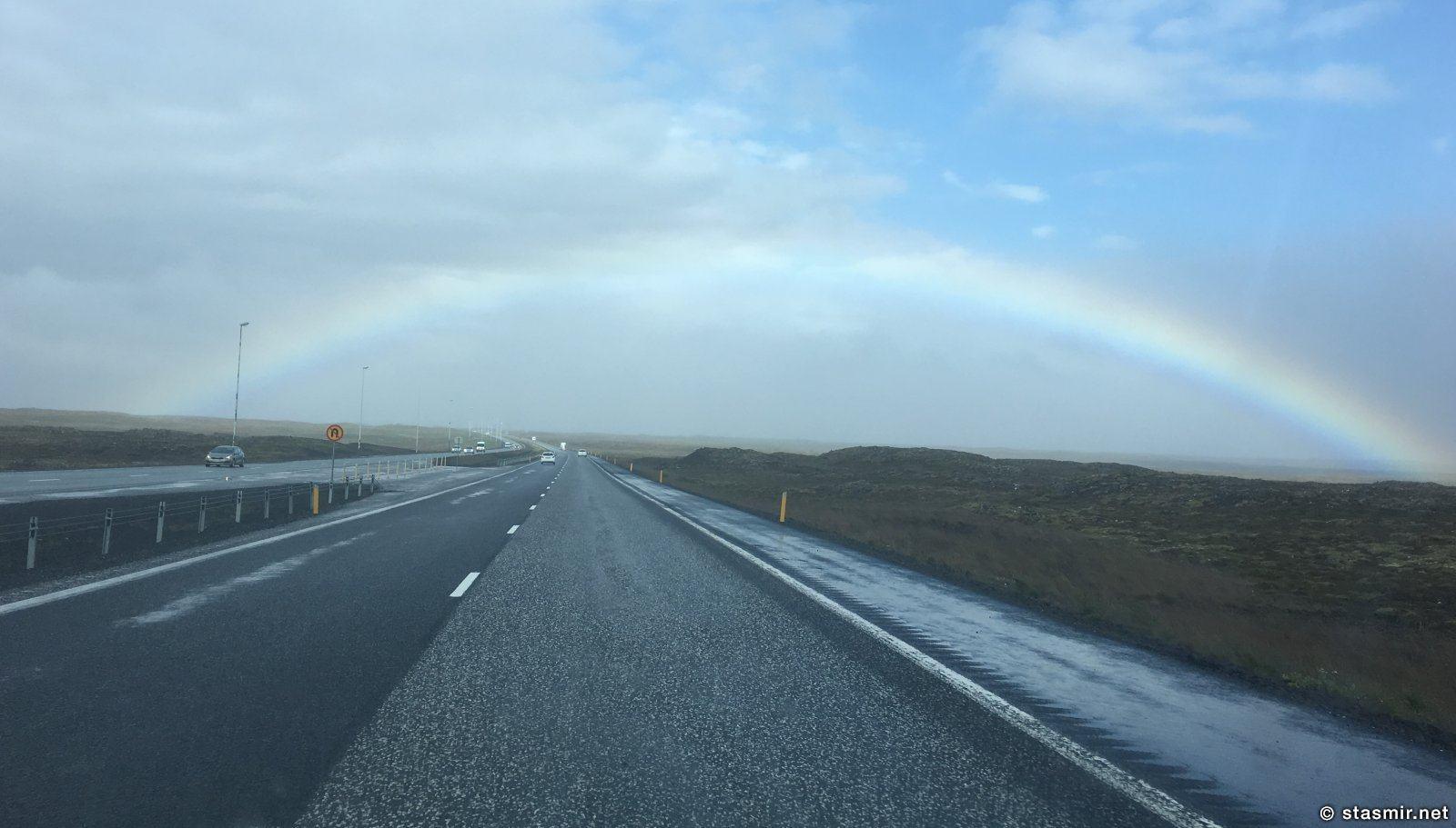 reykjanesbraut - дорого номер 41, на которой зарегистрировано большинство нарушений скорости, Фото Стасмир, photo Stasmir
