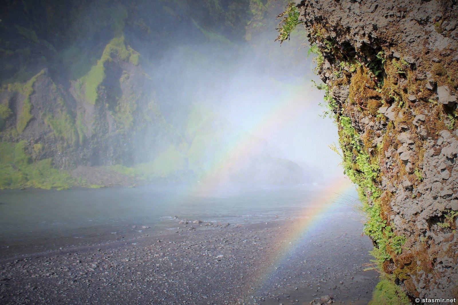 Seljalandsfoss по дороге в Þórsmörk, Южный Берег и водопады Исландии, радуги в Исландии, фото Стасмир, Photo Stasmir
