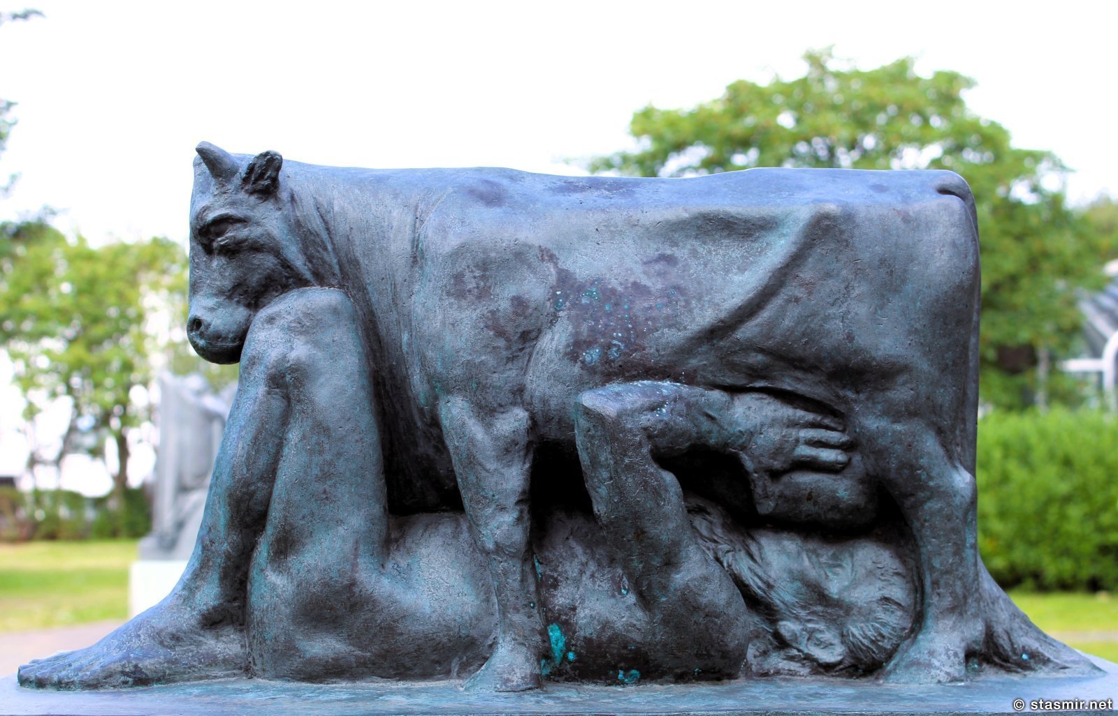 Ymir, Имир - скульптура Эйнара Йоунссона, фото Стасмир, стасмирнет, Einar Jónsson sculpture, photo stasmir, stasmirnet