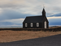 Церковь Búðakirkja на полуострове Снайфедльснес, 1848