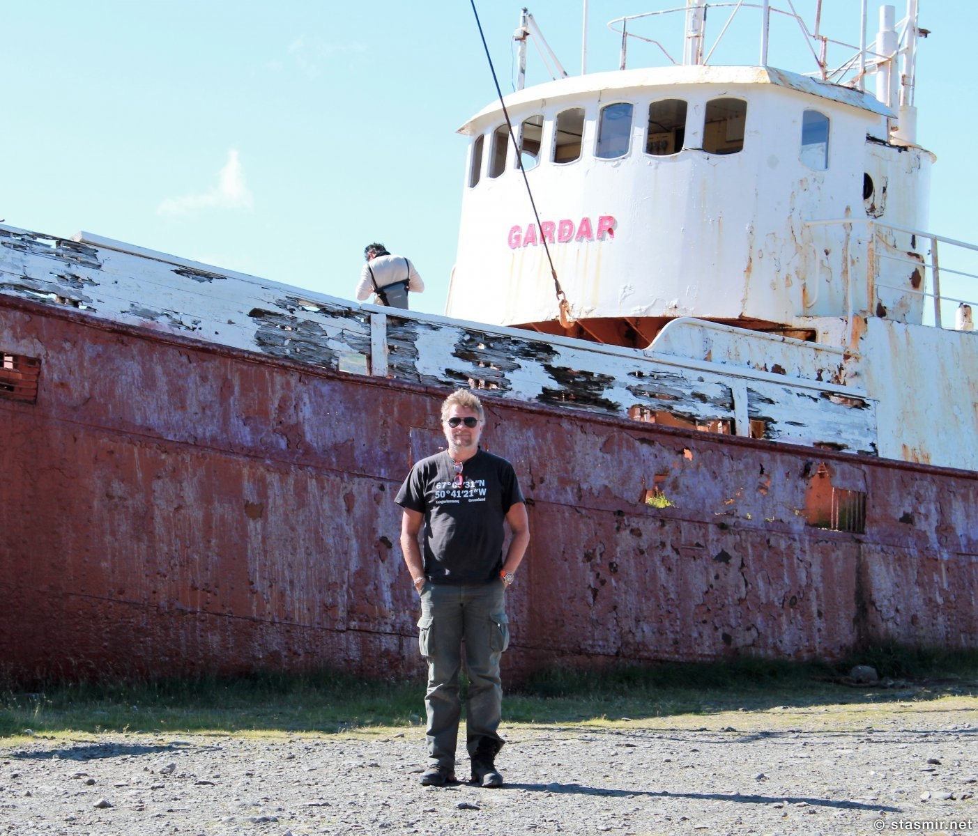 Garðar BA64 - китобойное судно в западных фьордах Исландии, фото Стасмир, photo Stasmir