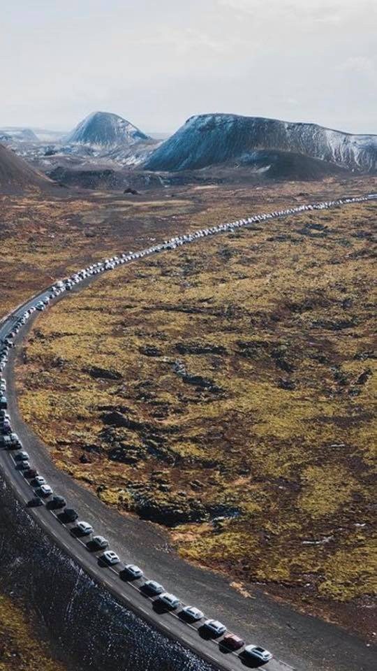 Samuel-Levesque-The-Line-for-the-Volcano.-I-shit-you-not