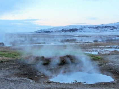 гейзер  дышит, Строккюр, Золотое кольцо Исландии, Хёйкадалюр, Golden Circle, фото Стасмир, photo Stasmir