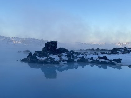 Зимняя Голубая Лагуна, фото Стасмир, photo Stasmir