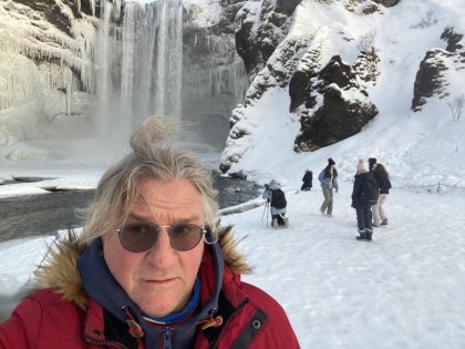 Южный Берег Исландии, водопады зимой, фото Стасмир, photo Stasmir