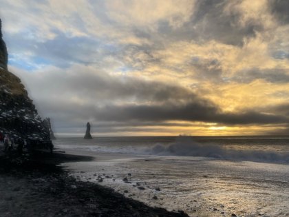 рейнисфара - черный пляж на Южном Берегу, фото Стасмир, photo Stasmir