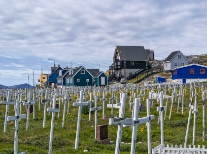 Гренландия, Greenland, Нуук, Nuuk, кладбище