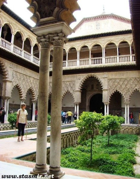 Courtyard, Sevilha