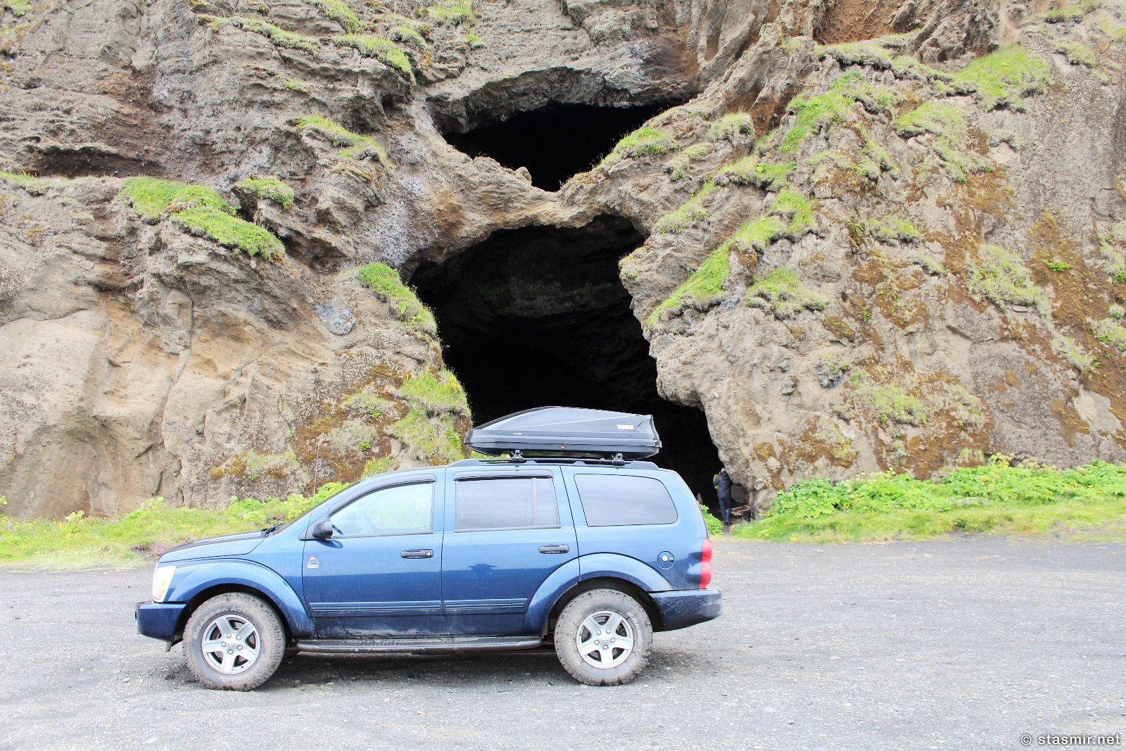 Джип Dodge Durango SU-716 у Hjörleifshöfði рядом с Виком, Южная Исландия, фото Стасмир, Photo Stasmir