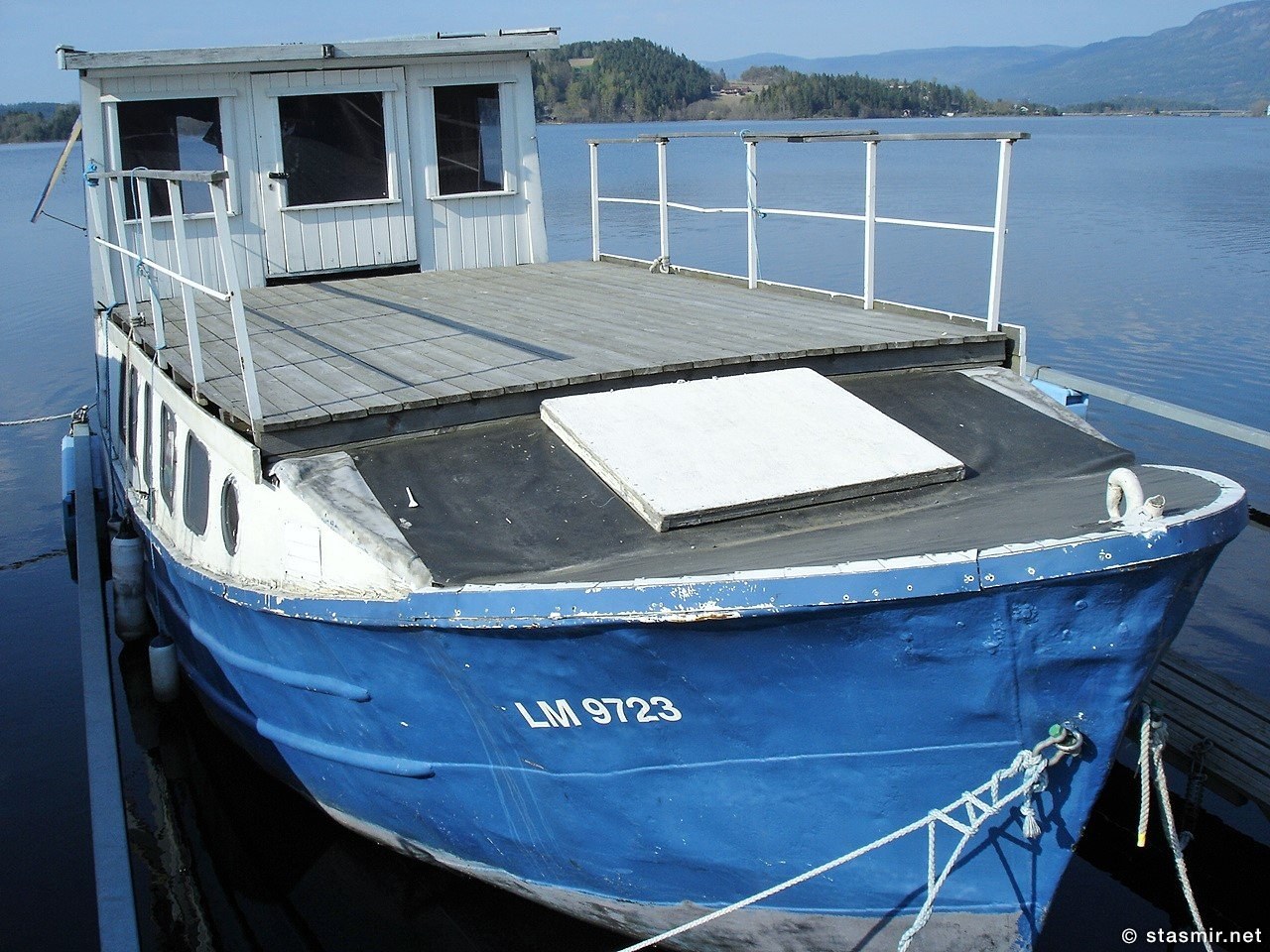лодка в Tyrifjorden, Норвегия, фото Стасмир, Photo Stasmir