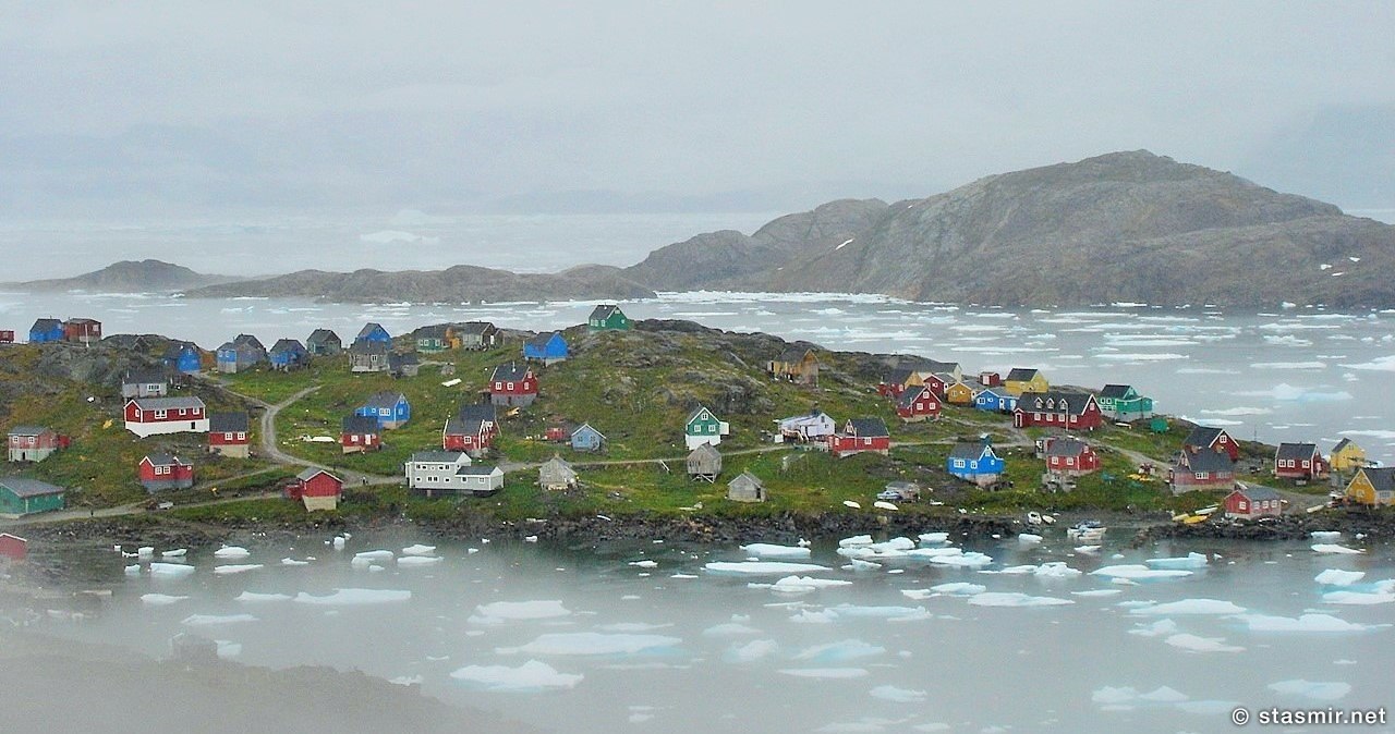 Гренландия - Кулусук - лет 25 назад, фото Стасмир, photo Stasmir
