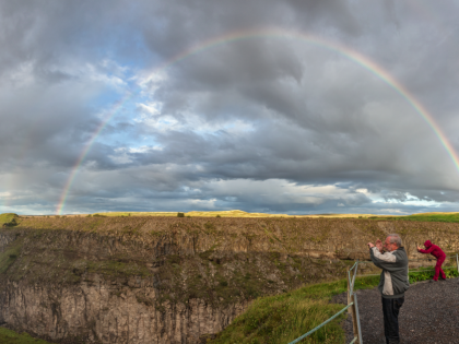 Де́ттифосс (Dettifoss) — водопад на реке Йёкюльсау-ау-Фьёдлюм в северо-восточной Исландии, на территории национального парка Йёкюльсаургльювюр. Фото Стасмир. Photo Stasmir.