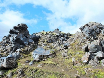 заросли обсидианы,  Landmannalaugar, Ландманналёйгар, Лундаманналаугар, джип-сафари, Исландия, фото Стасмир, photo Stasmir, обсидиан, поля обсидиана