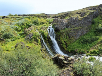 Gjáin, фото Стасмир, photo Stasmir, красивое место на маршруте Ландманналаугар