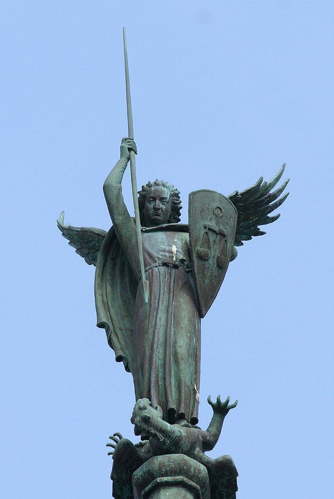 BOB DYLAN AS ARCHANGEL MICHAEL, PHOTO FLICKR
