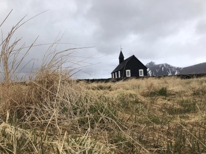 Черная церковь, полуостров Снайфедльснес,