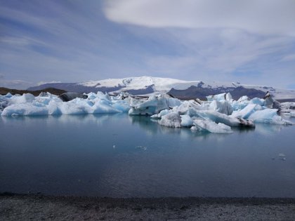 ледниковая лагуна в Исландии, фото Стасмир, photo Stasmir