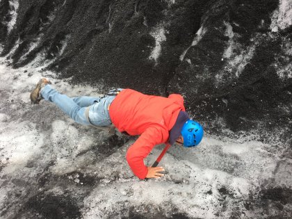 На Леднике Sólheimajökull, photo Stasmir, фото Стасмир