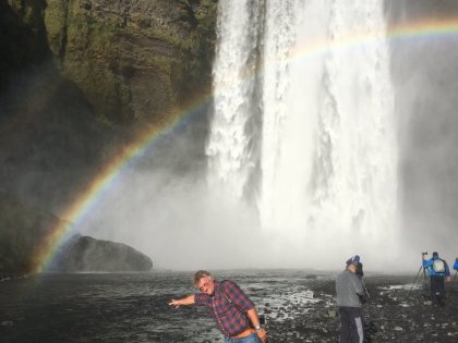 Skógafoss - фото Стасмир, Photo Stasmir, South Shore
