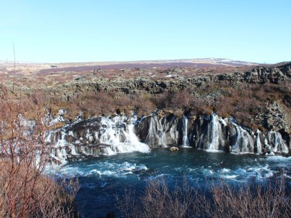 Hraunfossar, photo Stasmir, фото Стасмир