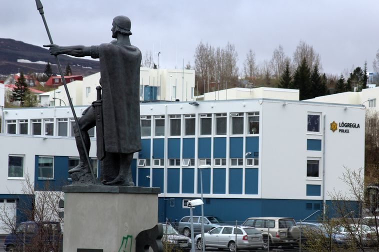 Akureyri Police Station. Photo by mbl.is/Sigurður Bogi Sævarsson