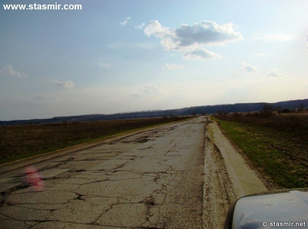 Tula Region, Тульский регион, плохая дорога, дураки и дороги, Разбитая дорога, фото Стасмир, photo Stasmir