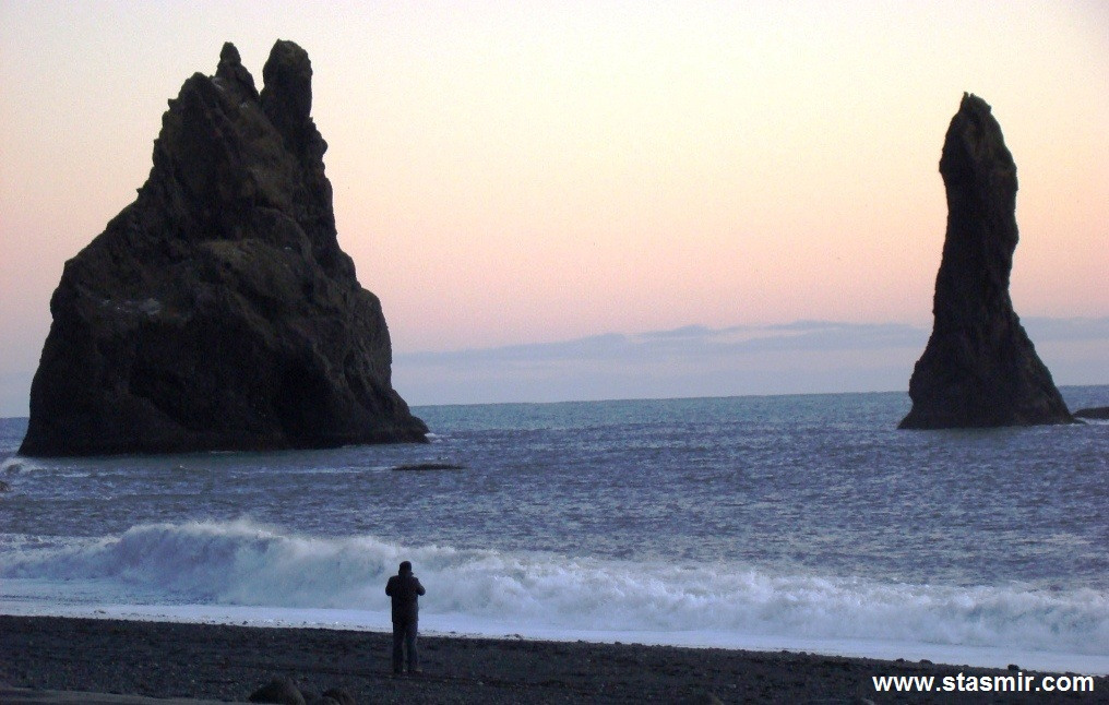 Reynisdrangar, Южный берег Исландии, фото Стасмир, photo Stasmir