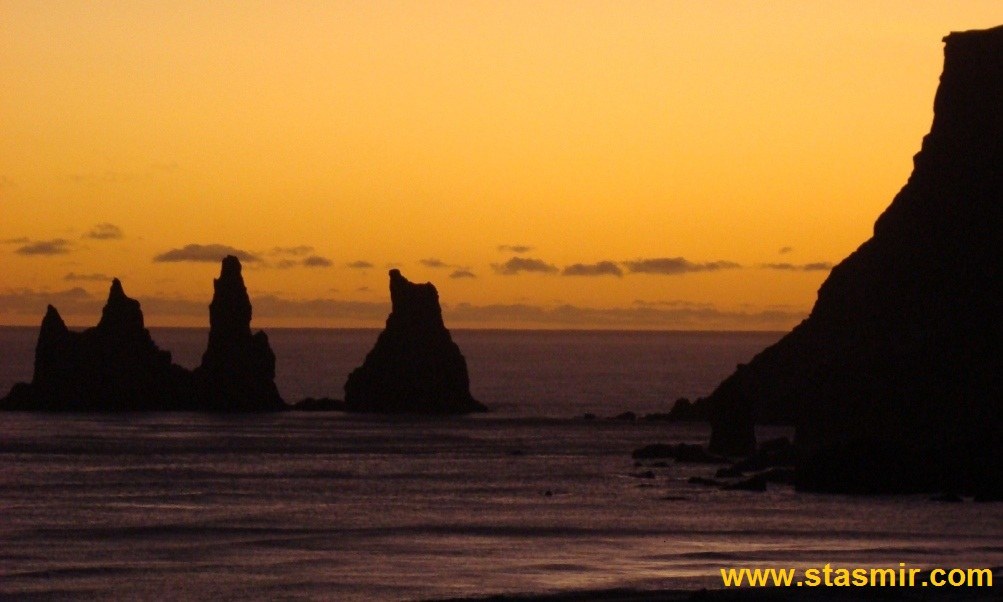 Reynisfjara, South Shore, Южный берег Исландии, photo Stasmir, Фото Стасмир