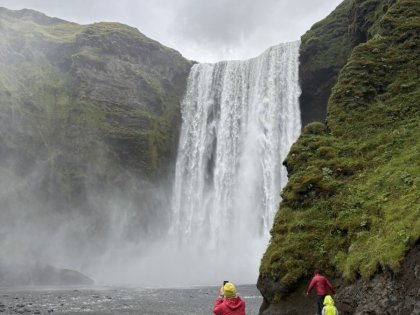 Водопад  Skógafoss, Photo Stasmir, фото Стасмир,, Южная Исландия, Южный Берег Исландии