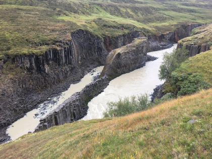 Stuðlagil Canyon, фото Стасмир, photo Stasmir