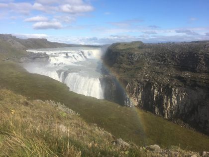 Водопады Исландии: Гюдльфосс а радуге, фото Стасмир, Photo Stasmir