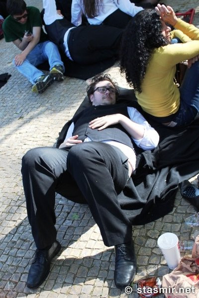passing out on beer