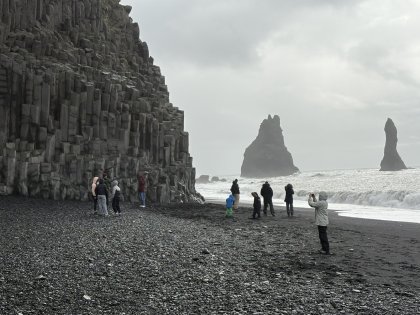 Reynisfjara, The Black Sand Beach, Photo stasmir, stasmirnet