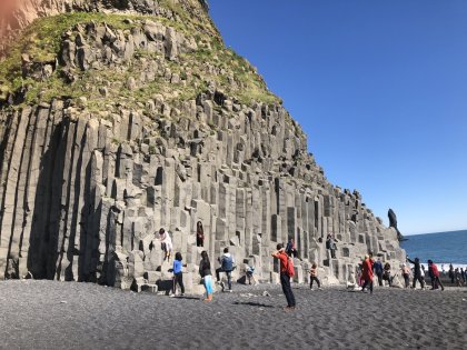 Reynisfjara, The Black Sand Beach, Photo stasmir, stasmirnet