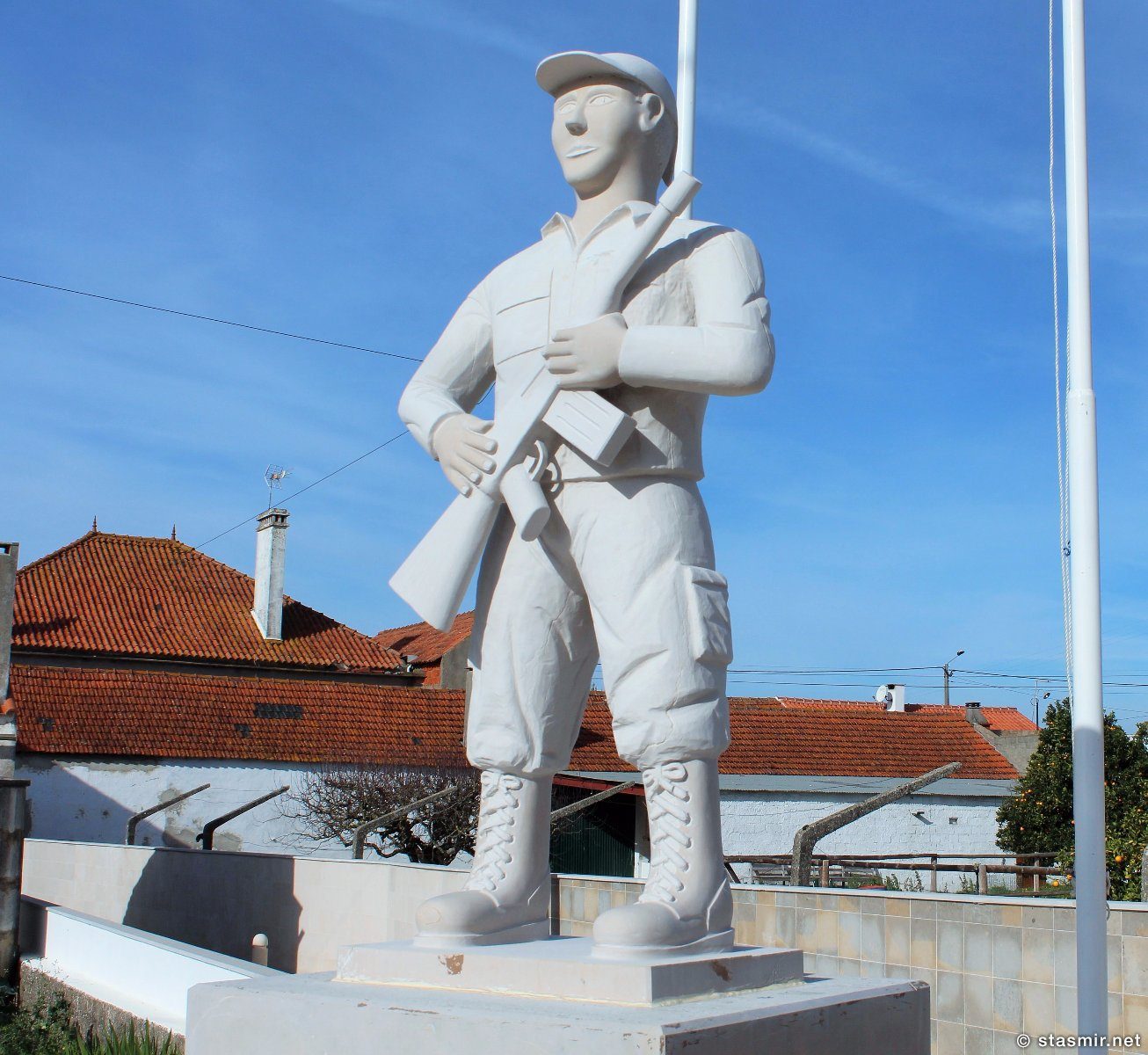 памятник защитнику Патрии в Ataíja de Cima, фото Стасмир, photo Stasmir, Португалия