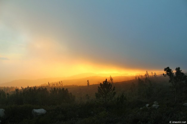 misty mountain