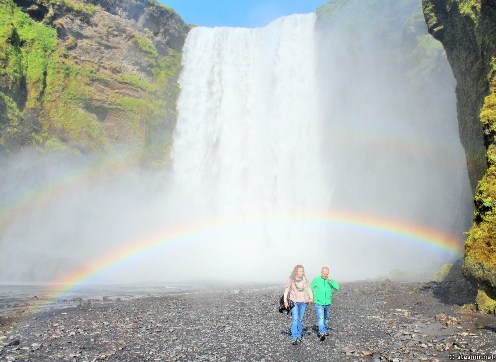 Skógafoss, Скоугафосс, Южный Берег Исландии, photo Stasmir