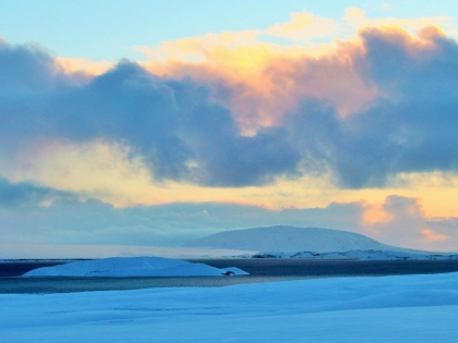 Вид на озеро Тингвадлаватн, Золотое кольцо Исландии зимой, фото Стасмир, Photo Stasmir