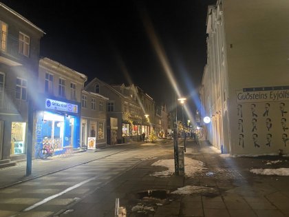 Зимние улицы Рейкьявика, фото Стасмир, photo Stasmir