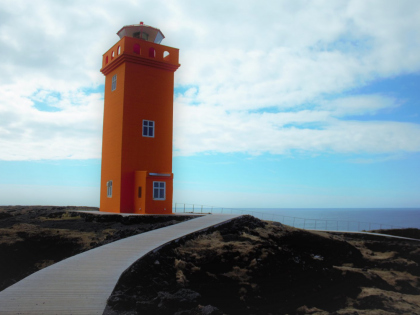 маяк на полуострове Снайфедльснес, фото Стасмир, photo Stasmir, Snæfellsness lighthouse, pic by stasmir