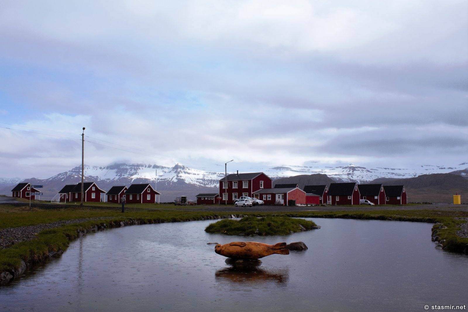 Mjóeyri рядом с городком Эскифьордюр, где была китовая станция в Восточных Фьордах, фото Стасмир, photo Stasmir