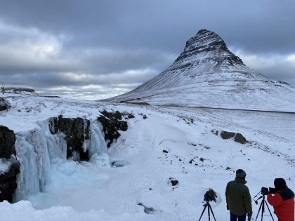 Киркьюфетль - фотографы: гора из игры престолов на полуострове Снайфедльснес, фото Стасмир, Стасмир Трэвел, Photo Stasmir, Stasmir Travel