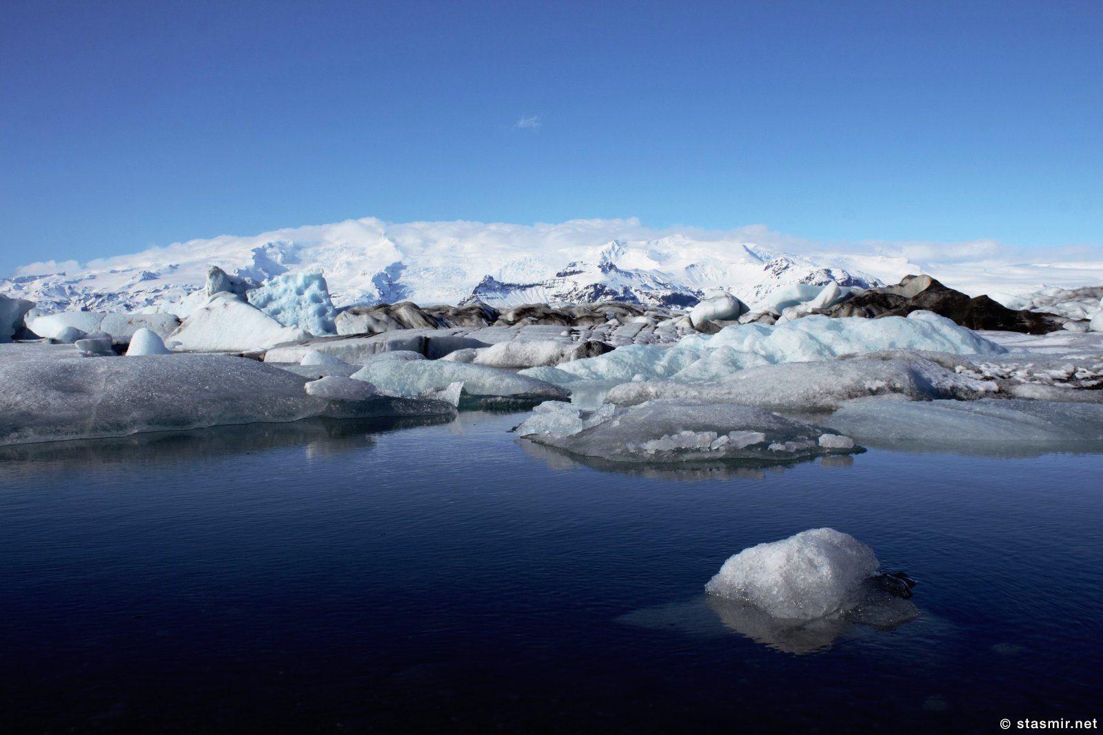 Glacier Lagoon, Jökulsárlón, Йёкюльсаурлоун, photo Stasmir, фото Стасмир