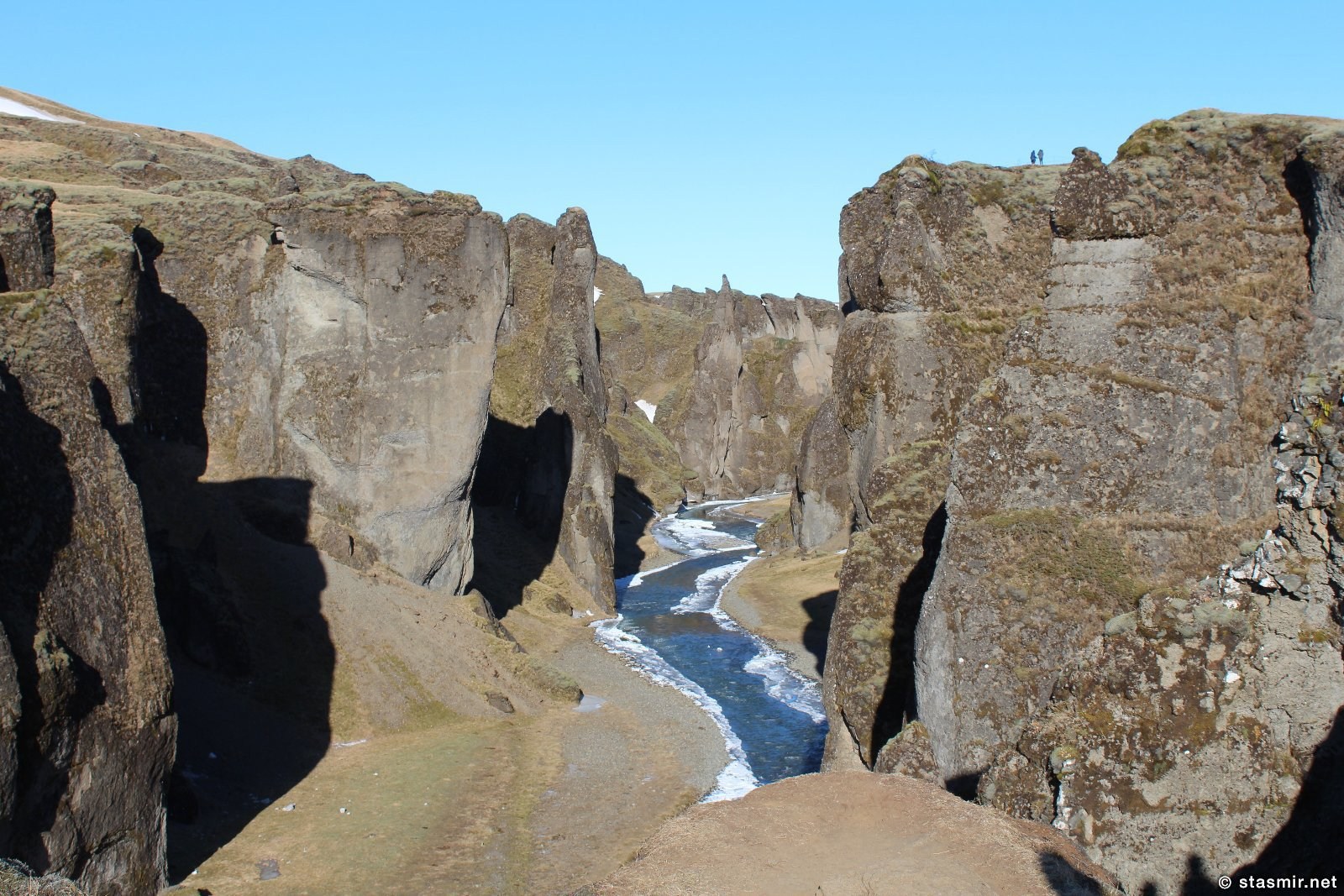 Зимняя Исландия, Fjaðrárgljúfur, photo Stasmir, фото Стасмир