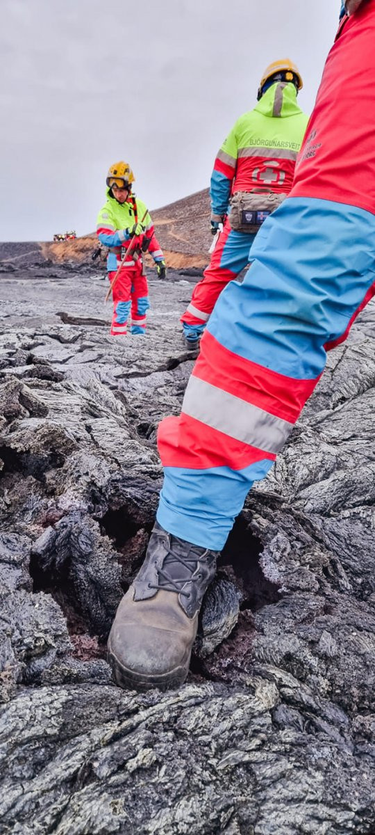 Bjorgunarsveitin Thorbjorn: photo from Facebook site of the rescue team