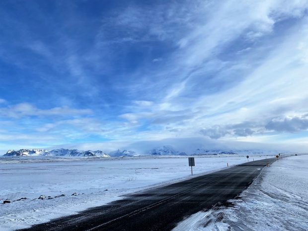 Зимняя дорога в Исландии, фото Стасмир, Photo Stasmir
